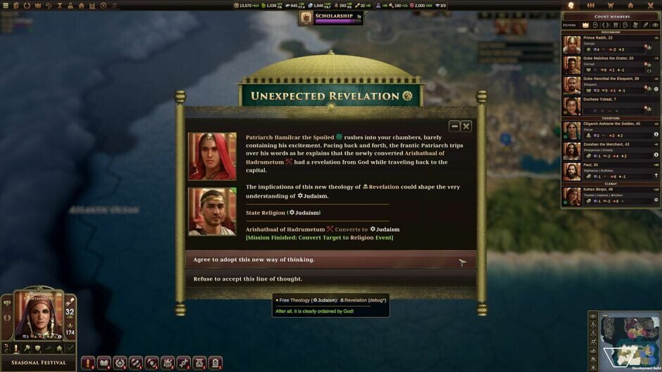 Old World: The Sacred and The Profane Screenshot