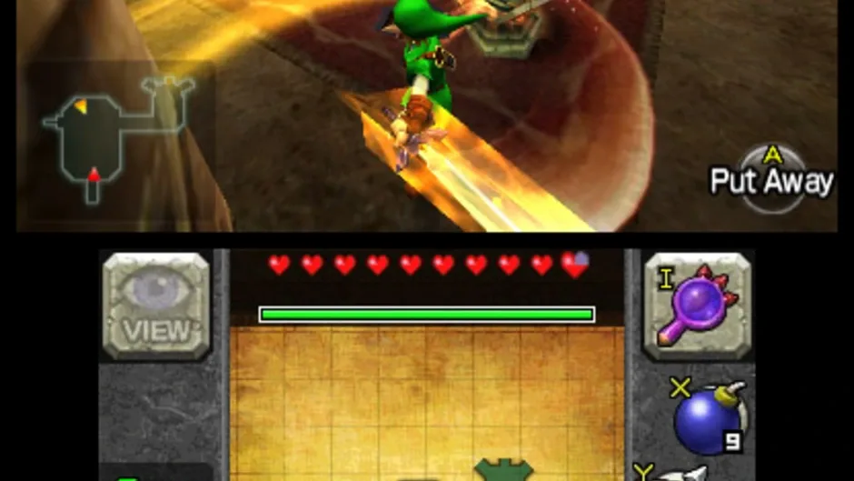 The Legend of Zelda: Ocarina of Time 3D, captura de tela 2