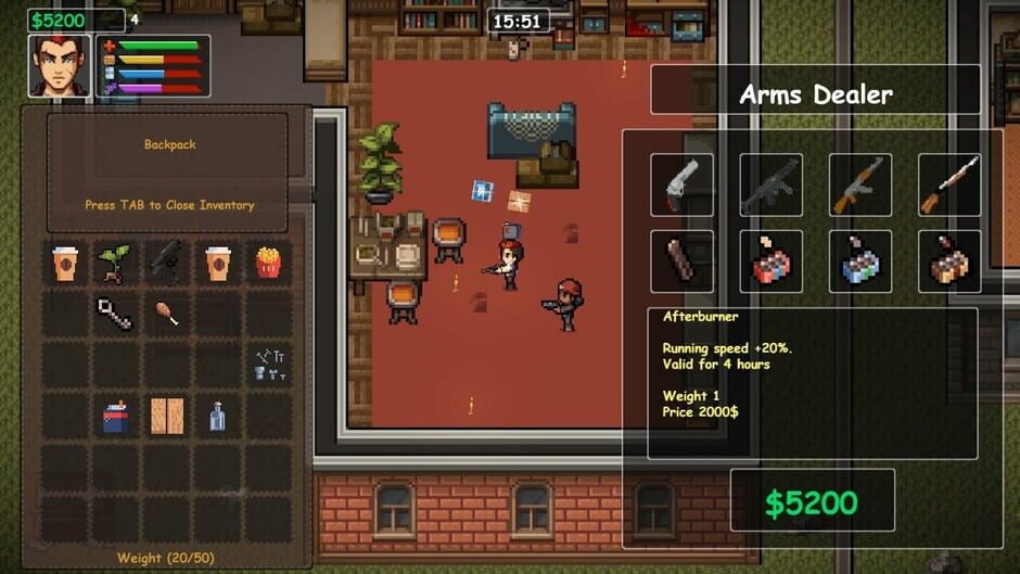 Zombie World Pixel Screenshot