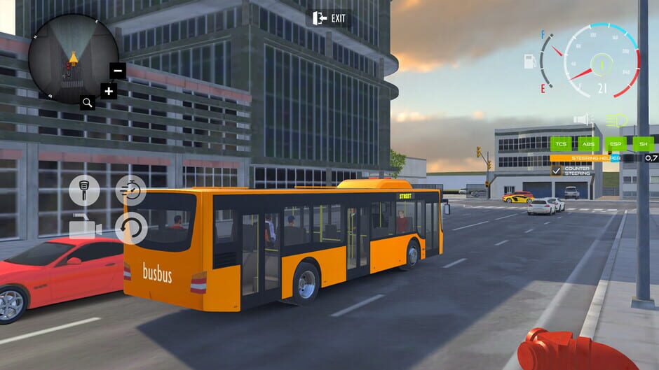 Bus Simulator: Car Driving Screenshot