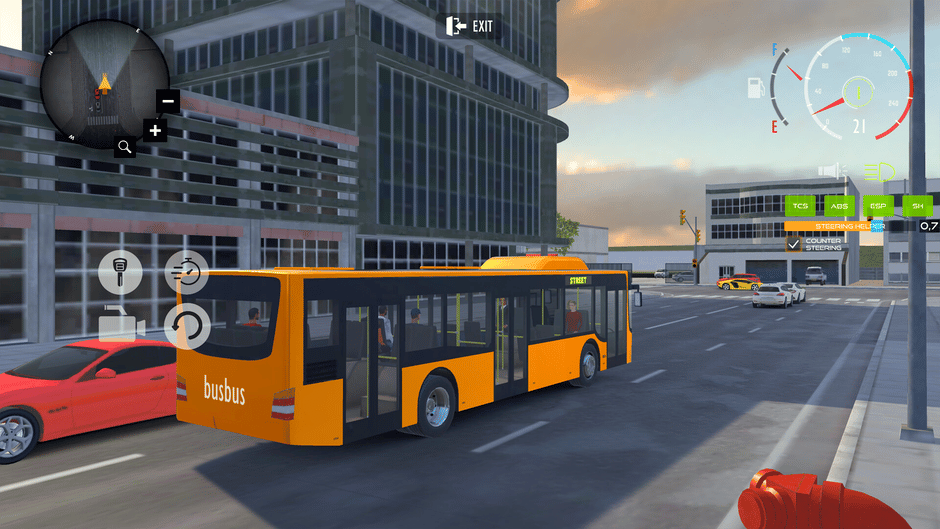 Bus Simulator: Car Driving Screenshot