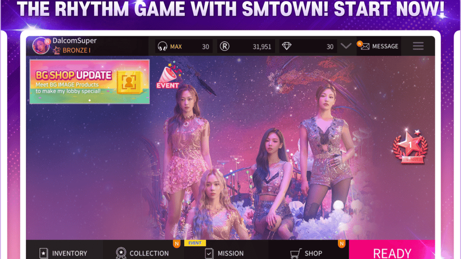 SuperStar SMTown Screenshot