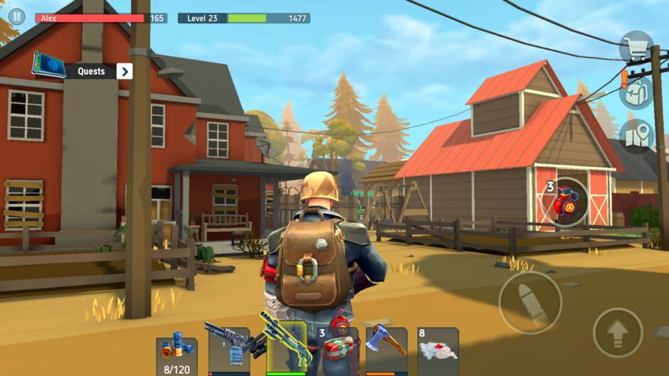 สกรีนช็อตจาก Tegra: Post Apocalypse Survival (รูปที่ 10)