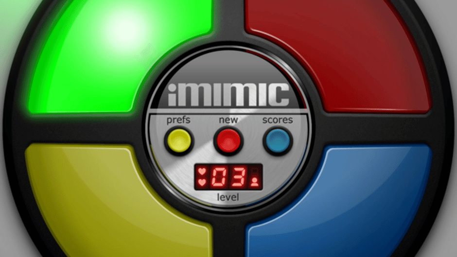 iMimic: 80's Vintage Electronic Memory Game Screenshot