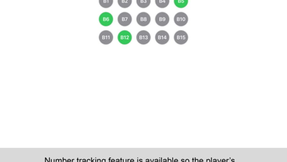 Tap Bingo screenshot