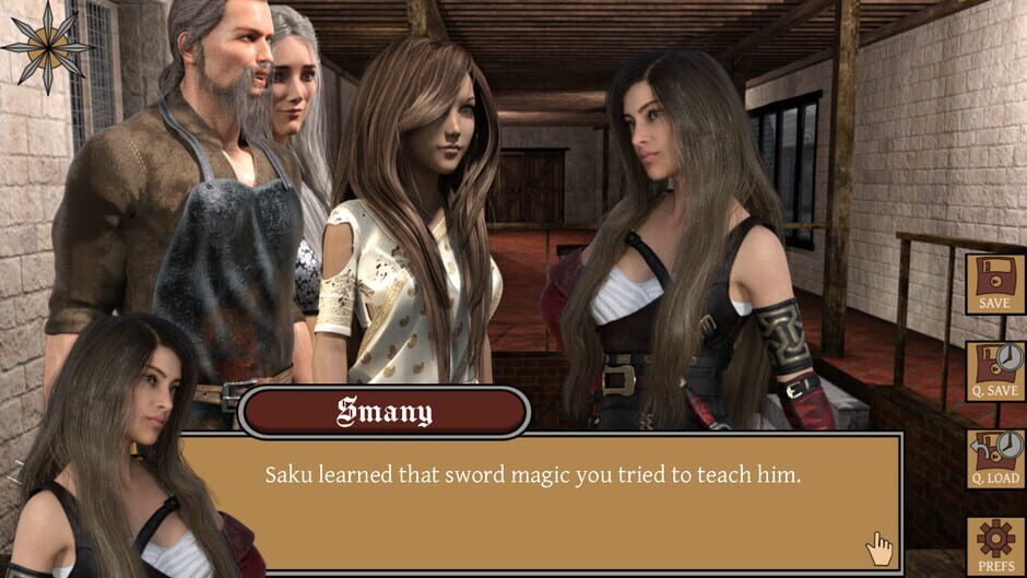 Kori's Fable Visual Novel Screenshot