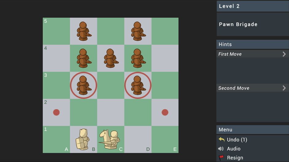 Back Rank Chess Screenshot
