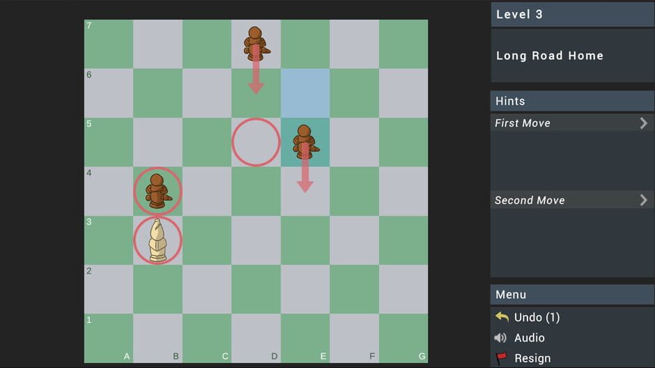 Back Rank Chess Screenshot