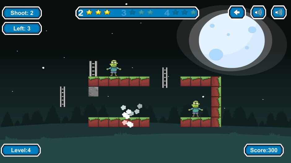 สกรีนช็อตจาก Zombies Rocket Boom Boom (รูปที่ 2)