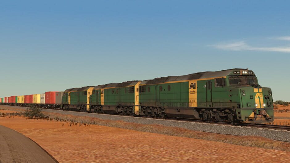 สกรีนช็อตจาก Trainz Railroad Simulator 2022: ANR DL Class Australian National Pack (รูปที่ 9)