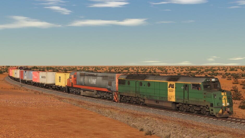 สกรีนช็อตจาก Trainz Railroad Simulator 2022: ANR DL Class Australian National Pack (รูปที่ 4)