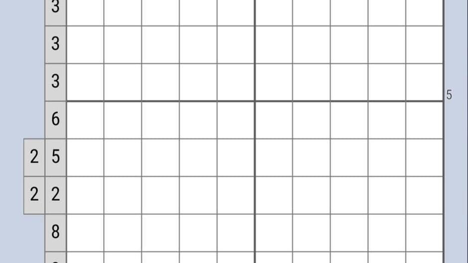 Nonograms screenshot