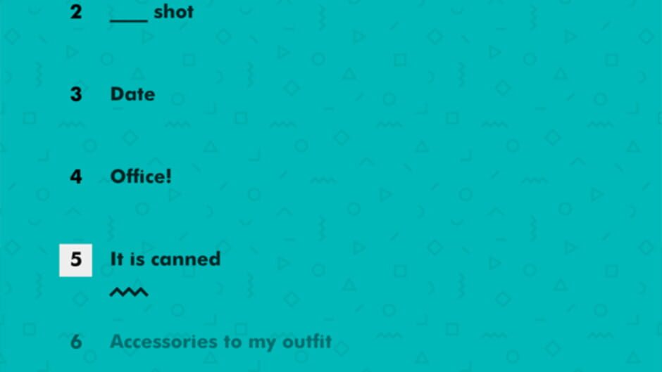 สกรีนช็อตจาก Vwls: A Game About Vowels! (รูปที่ 2)