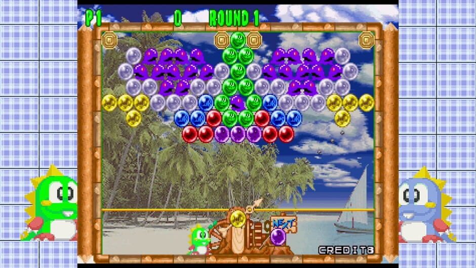 Puzzle Bobble 2X/Bust-A-Move 2: Arcade Edition & Puzzle Bobble 3/Bust-A-Move 3: S-Tribute Screenshot