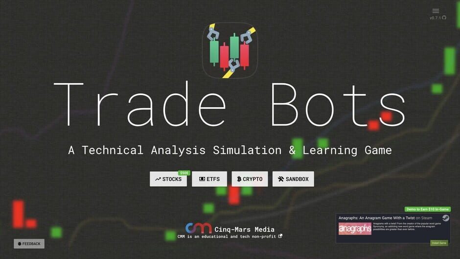 Trade Bots: A Technical Analysis Simulation Screenshot