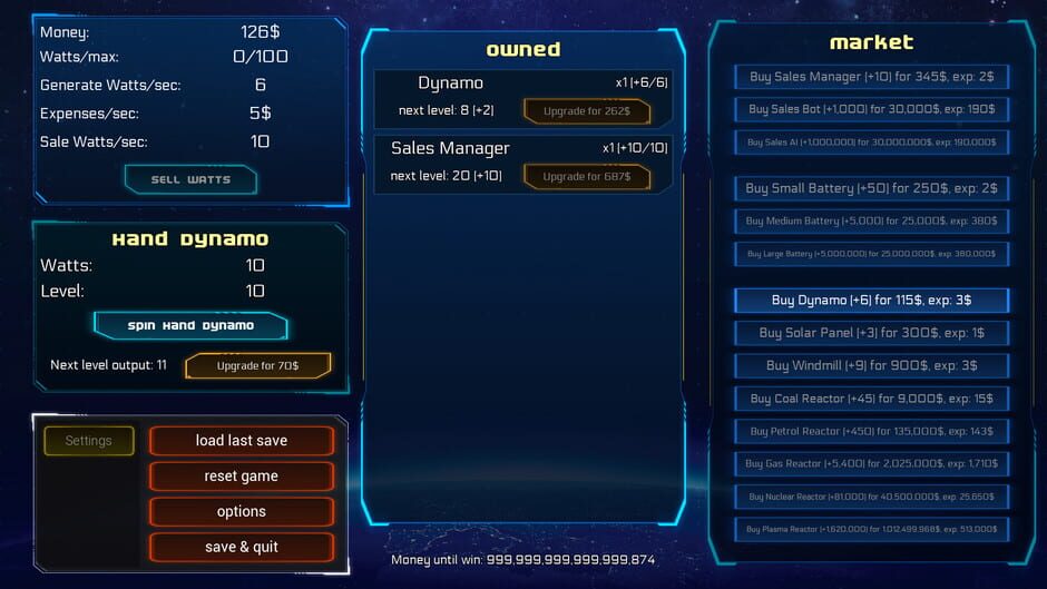 Electro Magnate Screenshot