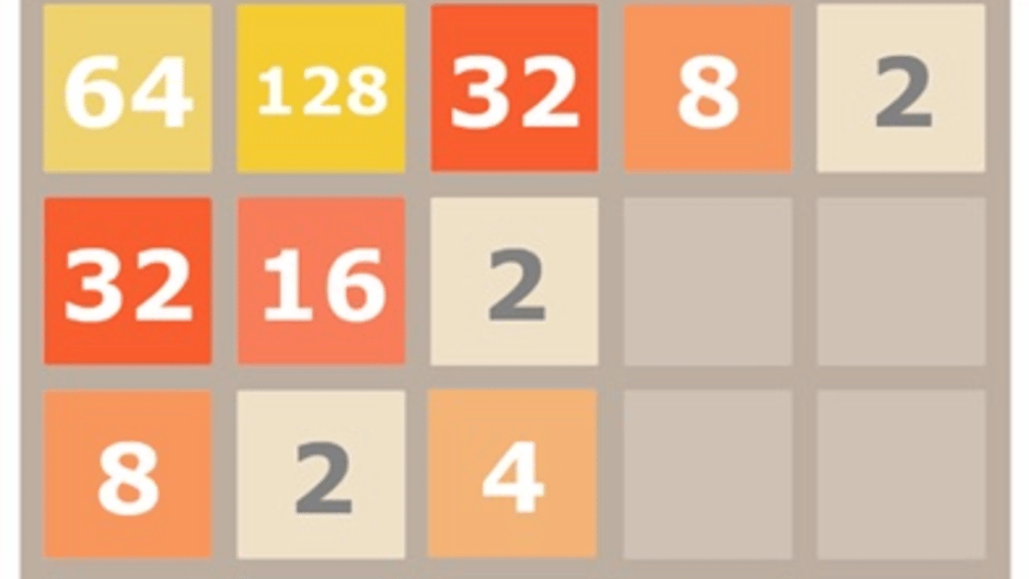 2048 5x5 Screenshot