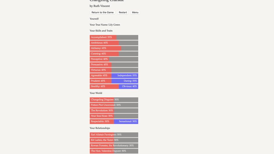 Changeling Charade Screenshot