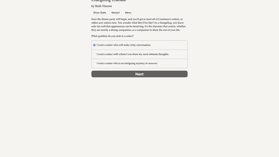 Changeling Charade Screenshot