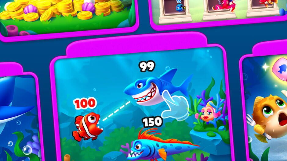 Solitaire Fish screenshot