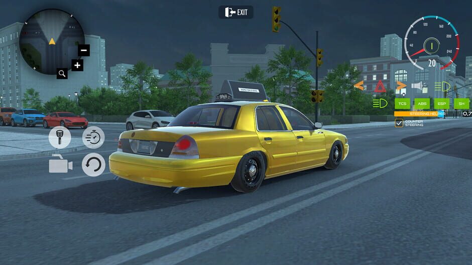 สกรีนช็อตจาก Taxi Driver Simulator: Car Parking (รูปที่ 3)