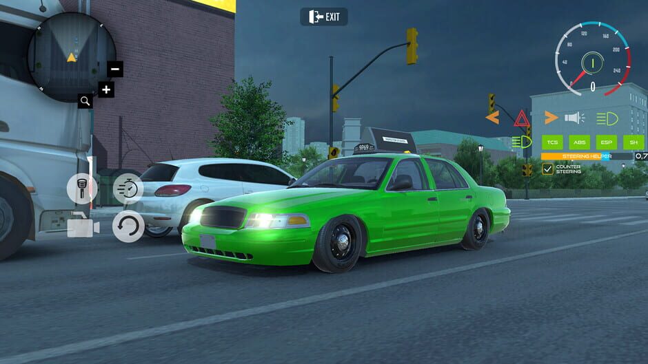 สกรีนช็อตจาก Taxi Driver Simulator: Car Parking (รูปที่ 4)