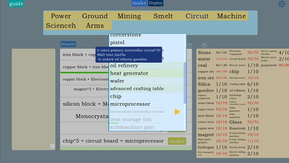 Idle Interstellar Factory 2 Screenshot