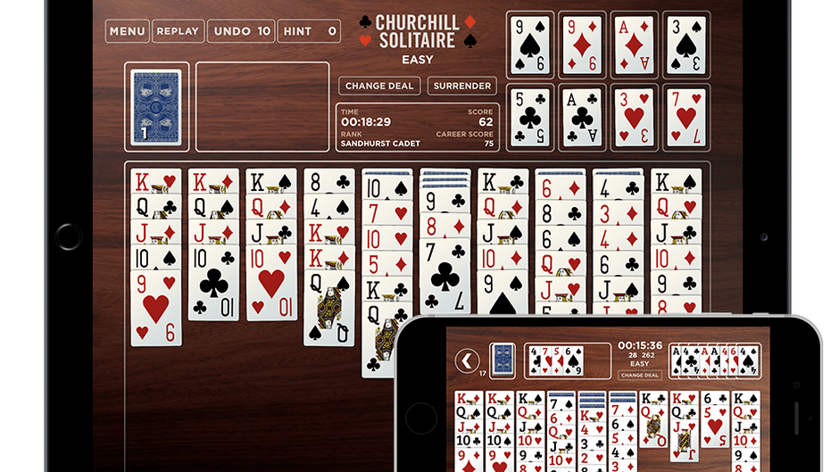 Churchill Solitaire Screenshot