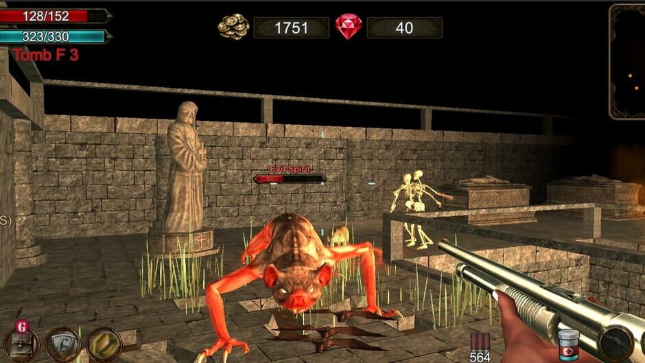Dungeon Shooter: Dark Temple Screenshot