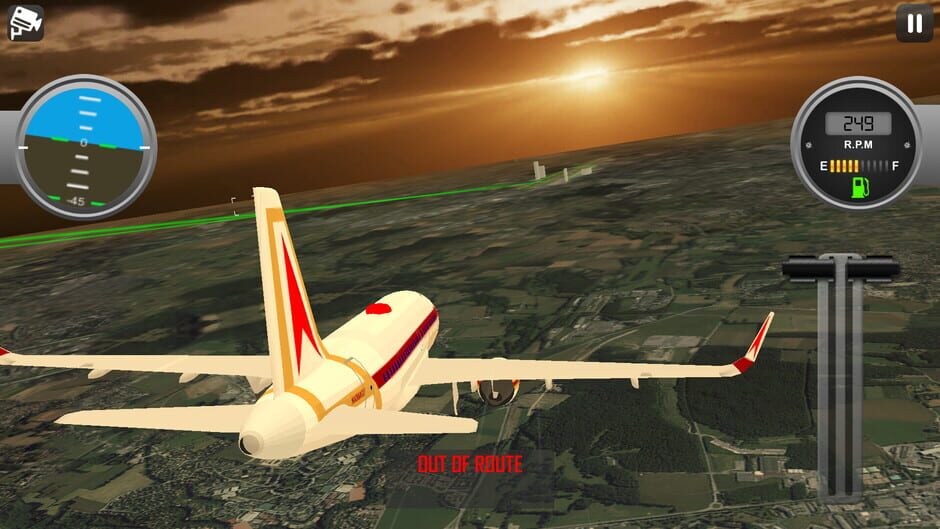 School Flight Simulator Screenshot