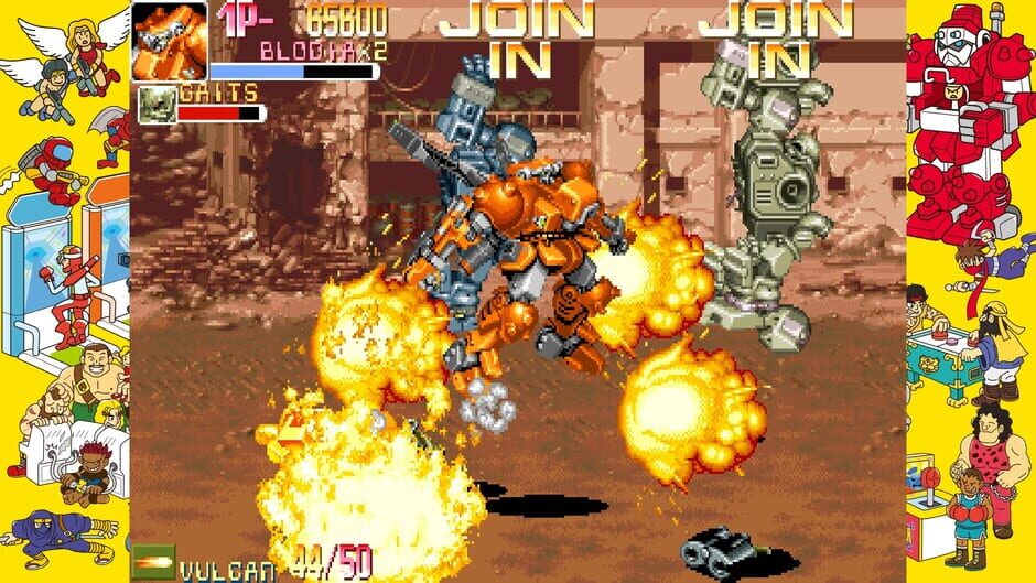 Capcom Arcade Stadium: Powered Gear - Strategic Variant Armor Equipment Screenshot