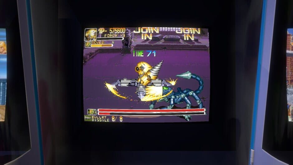 Capcom Arcade Stadium: Powered Gear - Strategic Variant Armor Equipment Screenshot