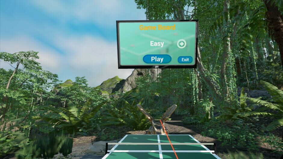 VR Dinosaur Pingpong Screenshot
