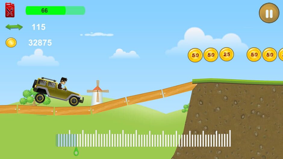 Crazy Hill Racing Screenshot