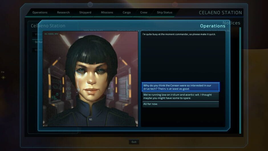 Starcom: Unknown Space Screenshot