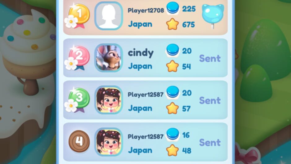 สกรีนช็อตจาก Super Candy Ball: Color Clash (รูปที่ 3)