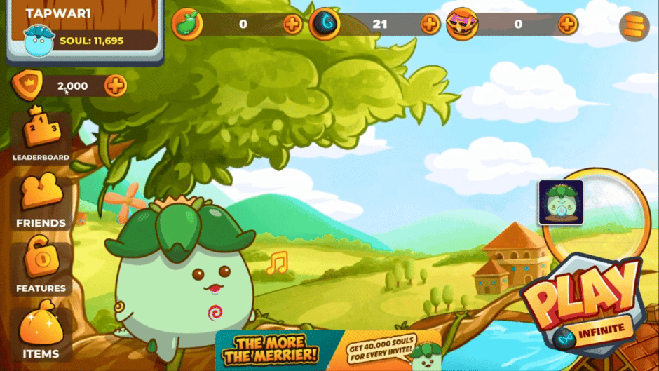 Monsta Infinite Tapwar Screenshot