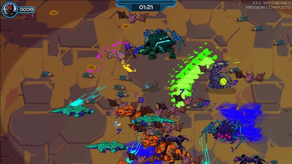CyberHeroes Arena DX Screenshot