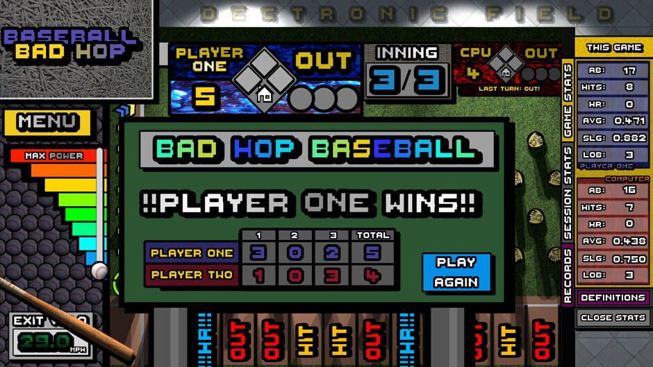 Bad Hop Baseball Screenshot