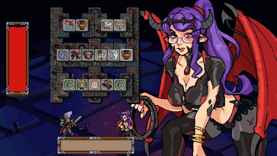 Mythology Waifus Mahjong Screenshot