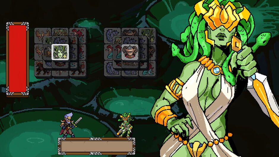 Mythology Waifus Mahjong Screenshot