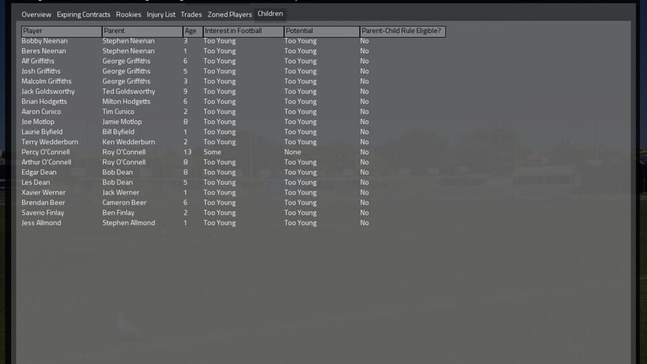 Australian Football Coach 2023 Screenshot