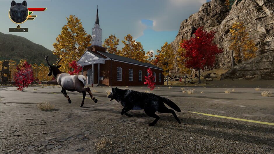 สกรีนช็อตจาก WolfQuest: Anniversary Edition - Lost River (รูปที่ 18)