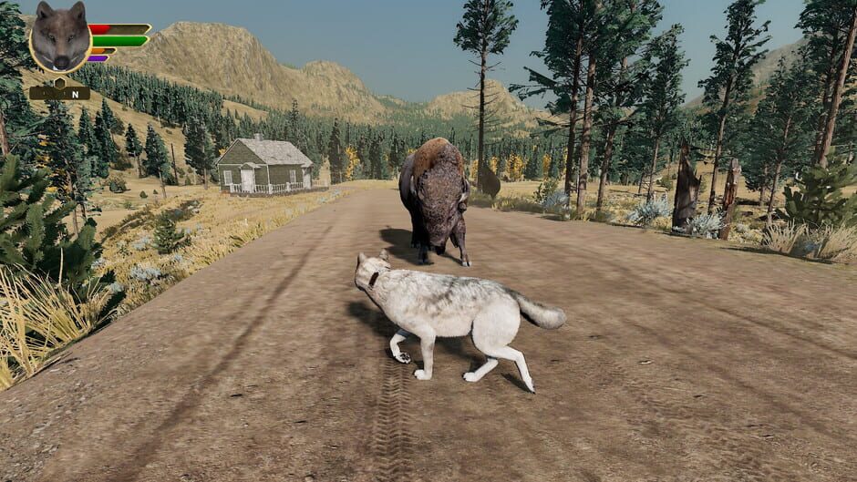 สกรีนช็อตจาก WolfQuest: Anniversary Edition - Lost River (รูปที่ 10)
