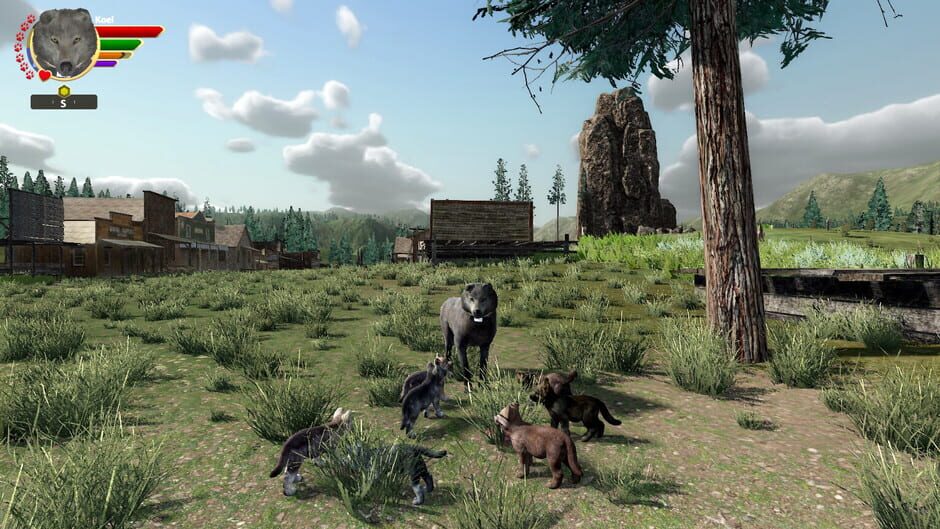 สกรีนช็อตจาก WolfQuest: Anniversary Edition - Lost River (รูปที่ 16)