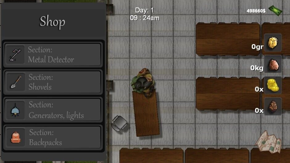 Metal Detecting Simulator Screenshot