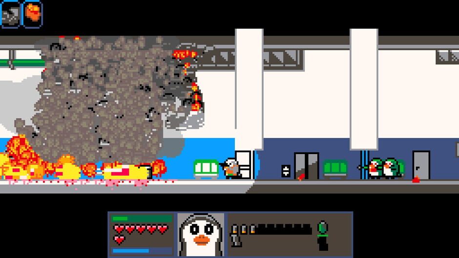 Penguin with a Pumpgun Screenshot