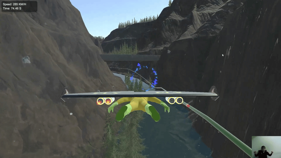 Wingsuit Hero Screenshot