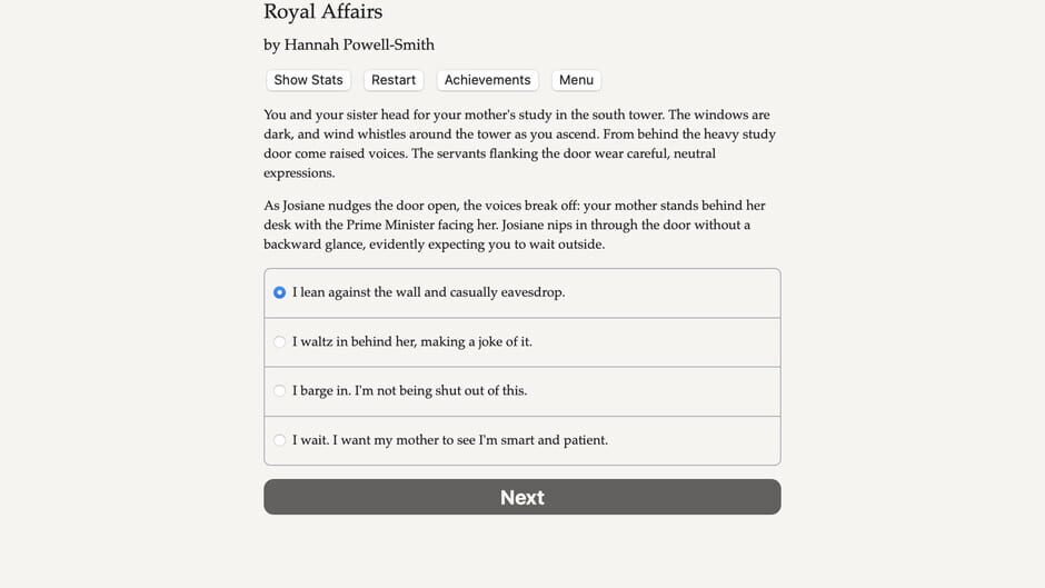 Royal Affairs Screenshot