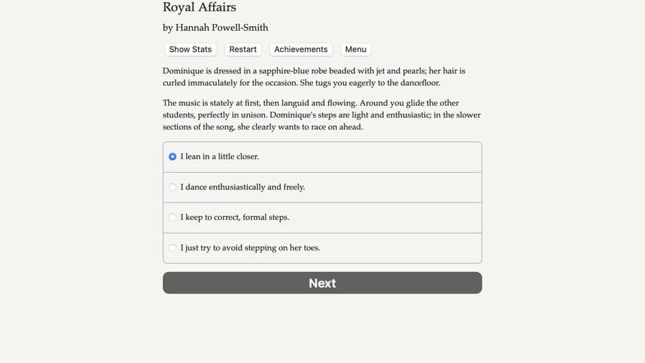Royal Affairs Screenshot